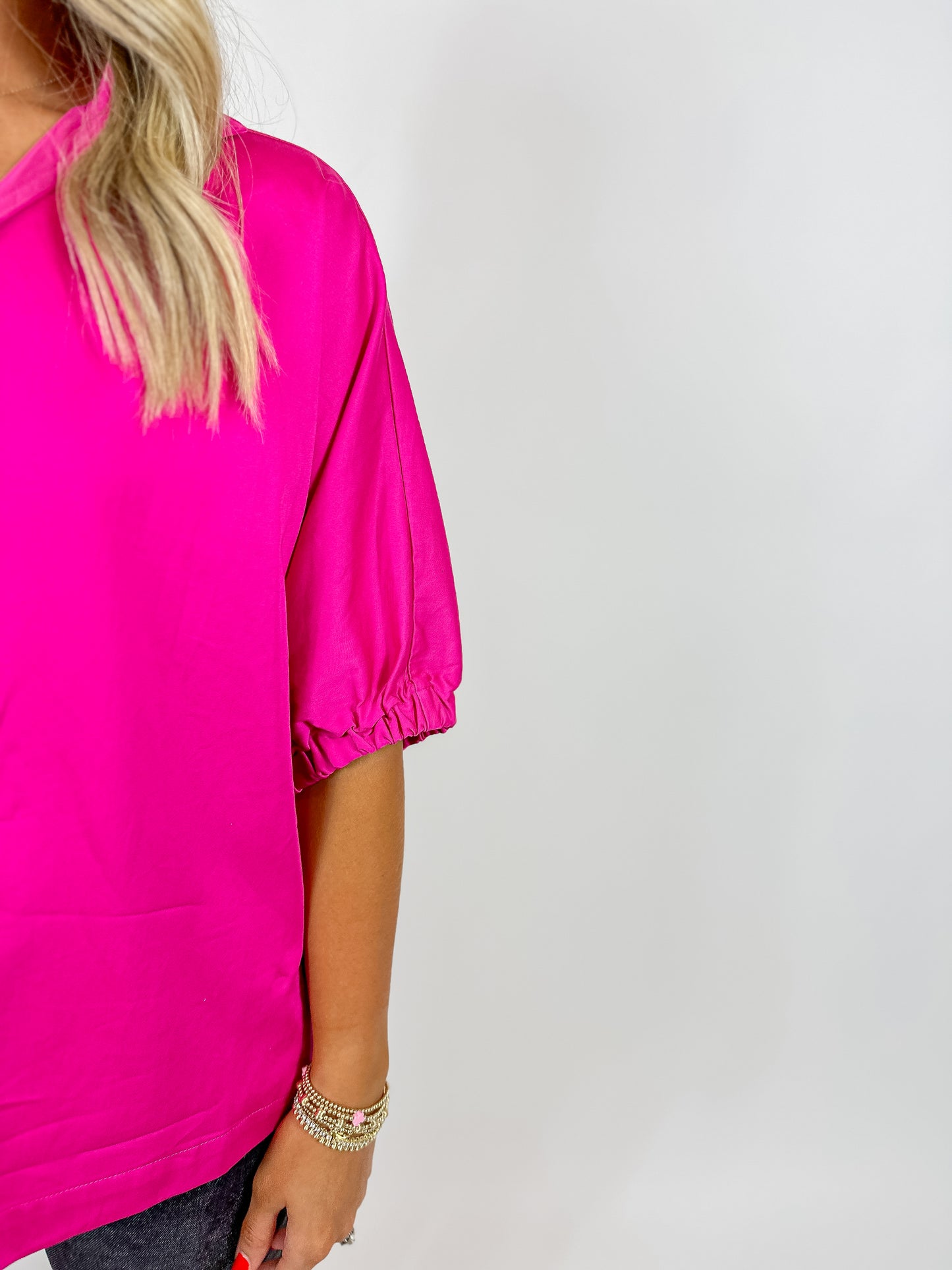 Poppy Top - Fuchsia