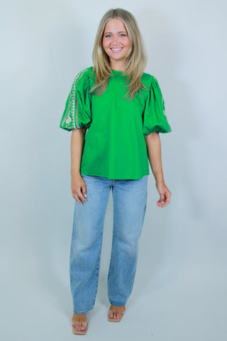 Nora Top - Green