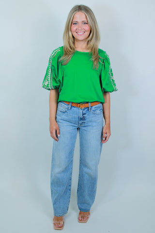 Nora Top - Green