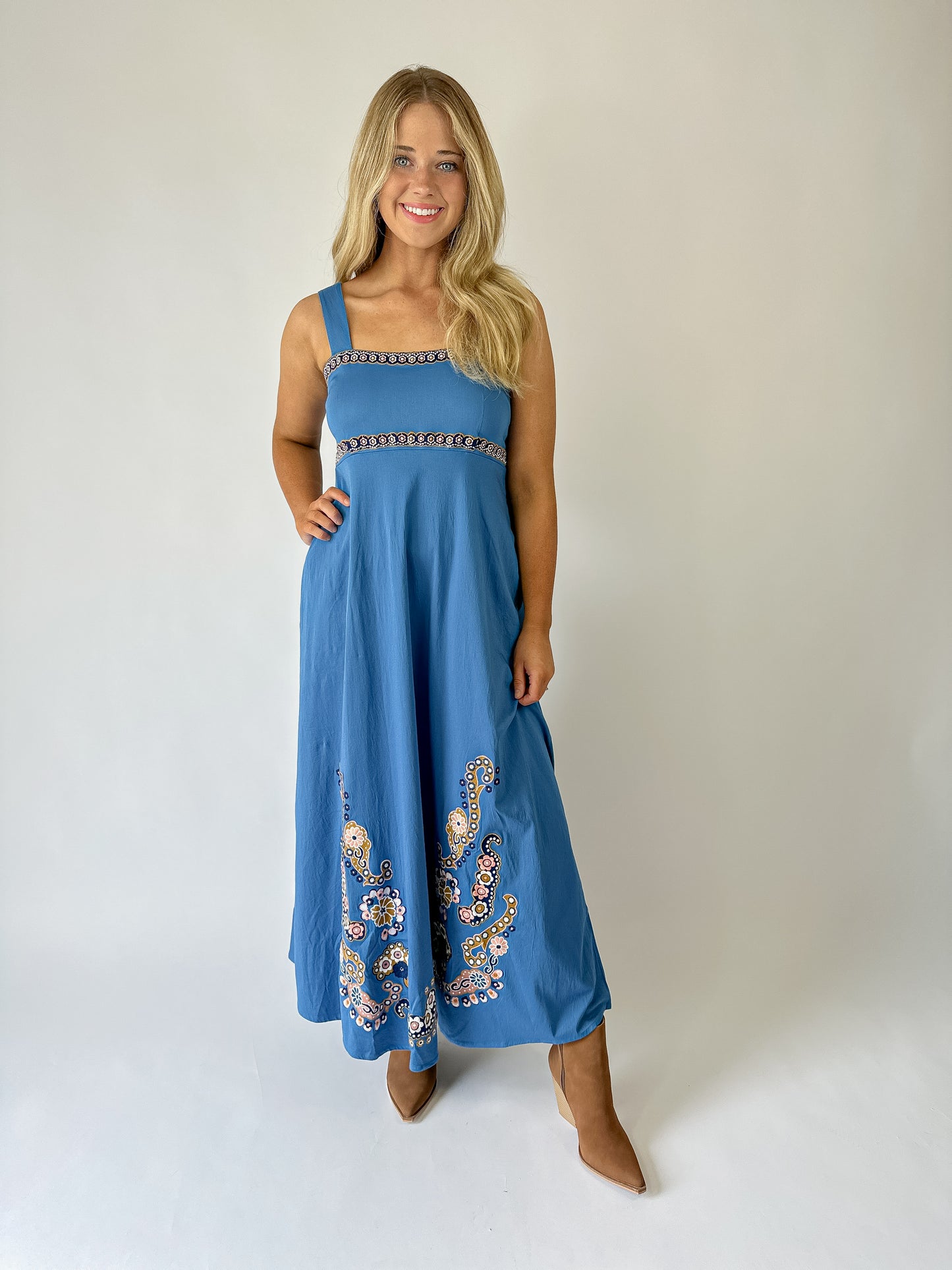 Maria Dress - Denim