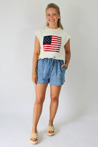 American Dream Flag Sweater
