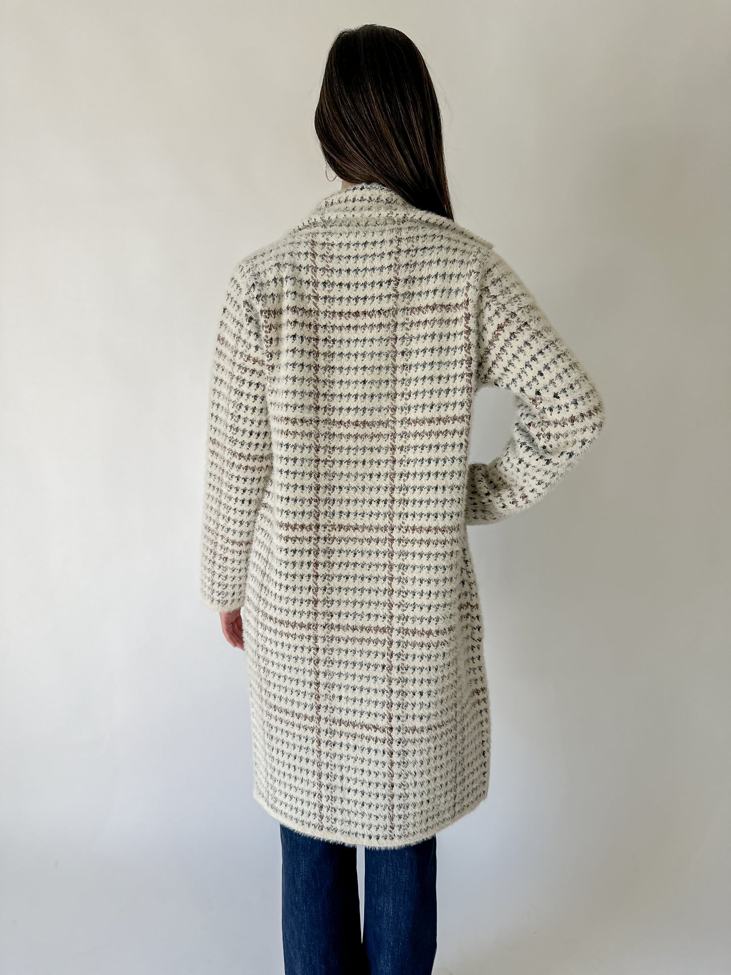 Marceau Houndstooth Coat