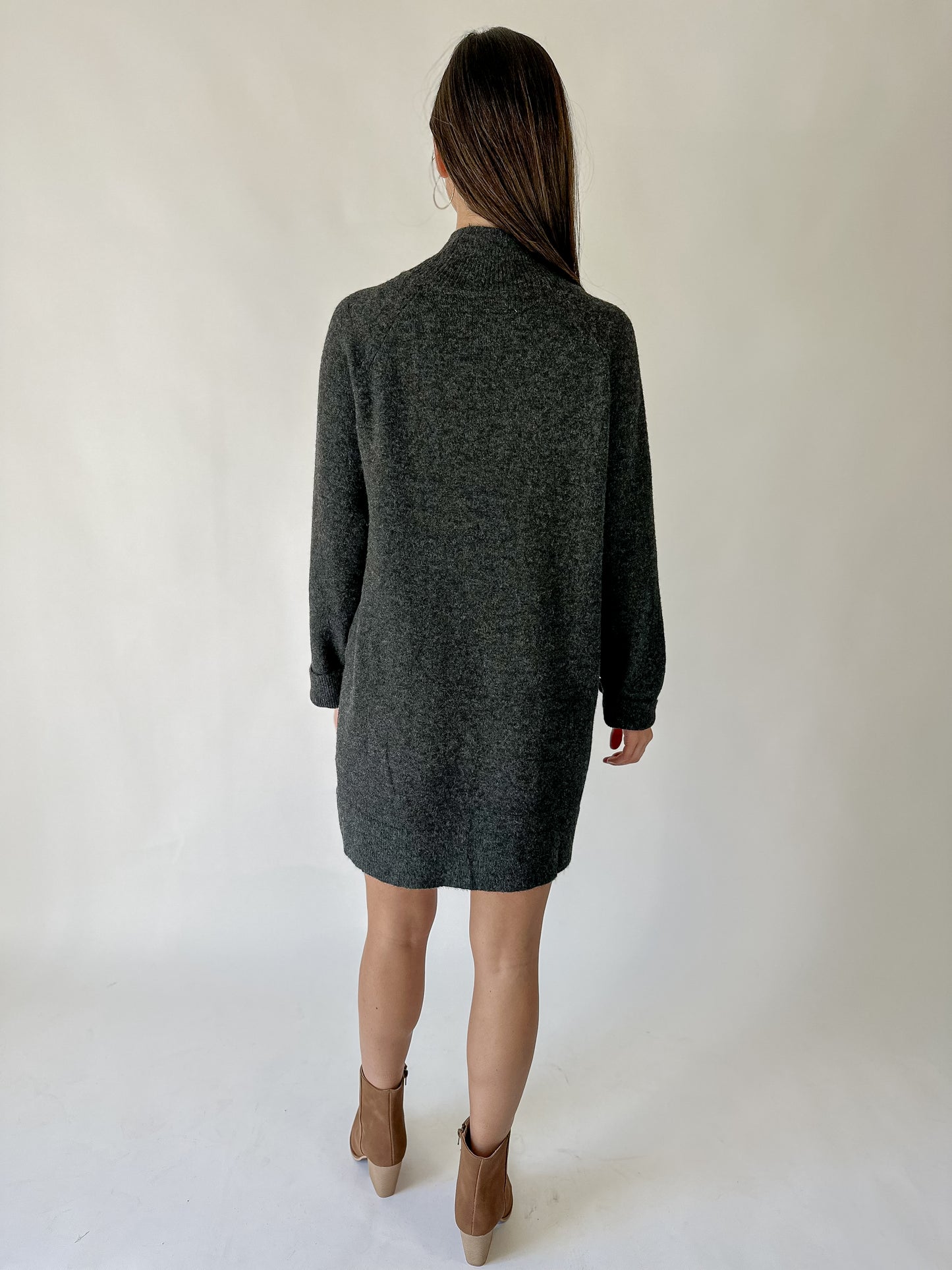 Kennedy High Neck Sweater Dress