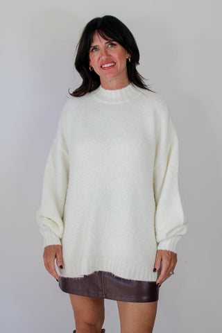 Carlen Sweater - Ecru