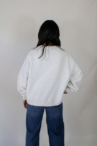 Queen of Sparkles Grey Gobble Sweatshirt
