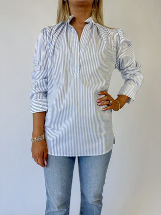 Robbie Poplin Placket Shirt