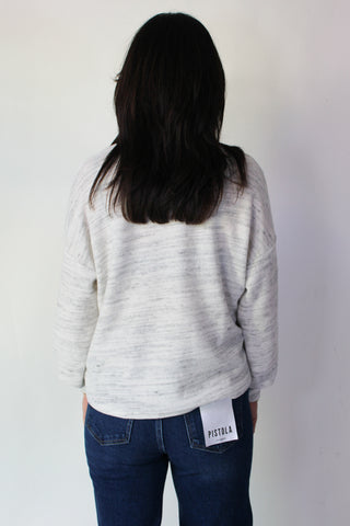 Another Day Mock Neck Pullover