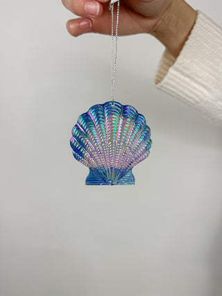 Irridescent Seashell Ornament