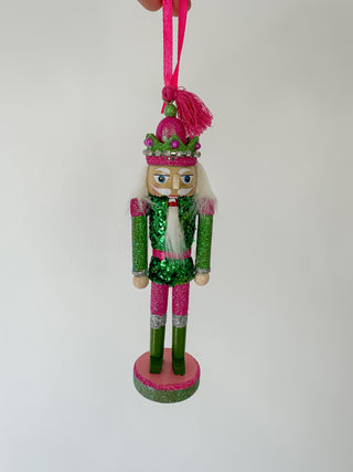 Wooden Preppy Nutcracker Ornament