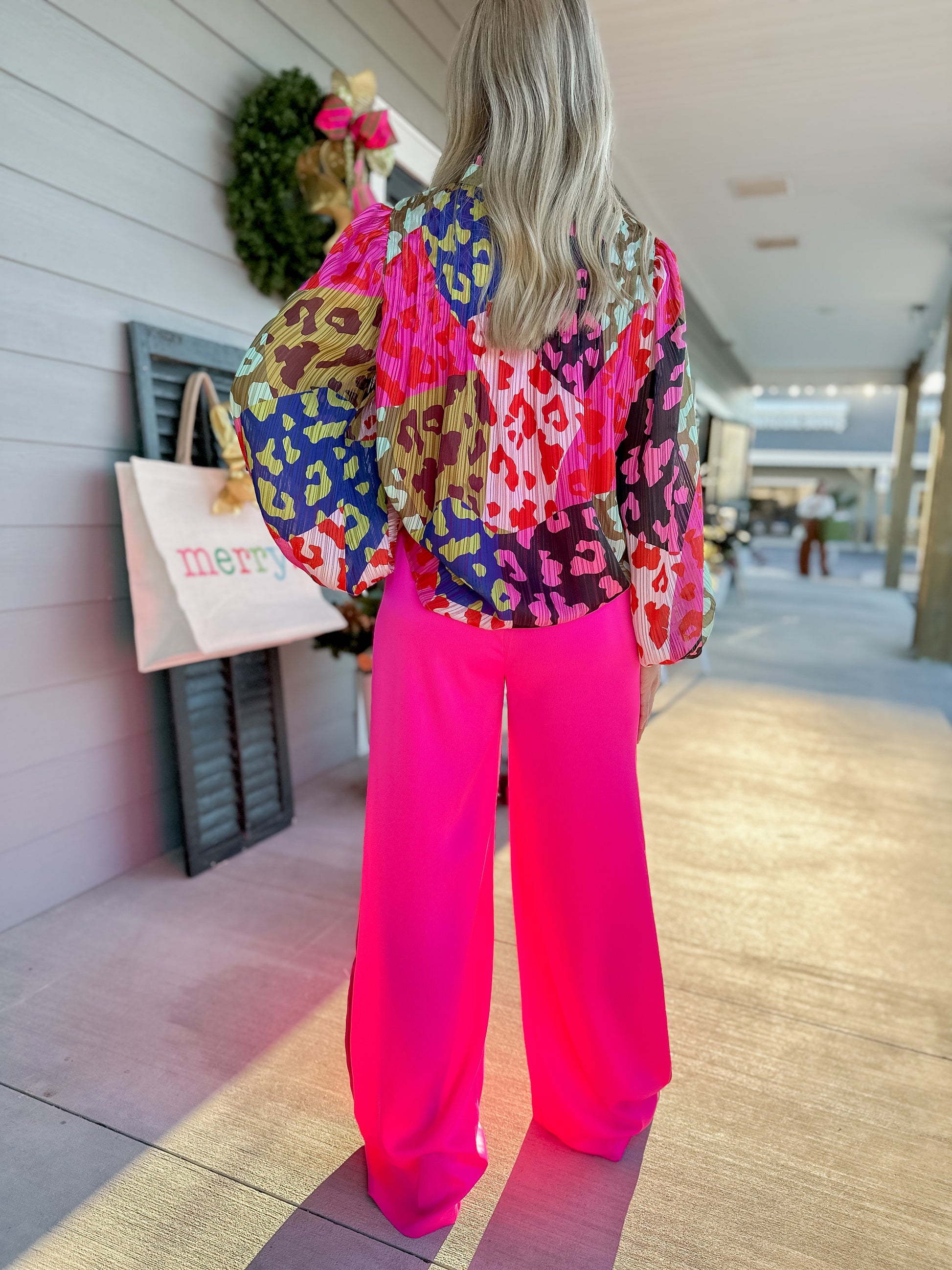 Cora Trouser in Mollie Pink