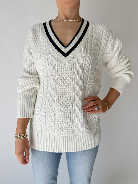 Kyla V-Neck Sweater