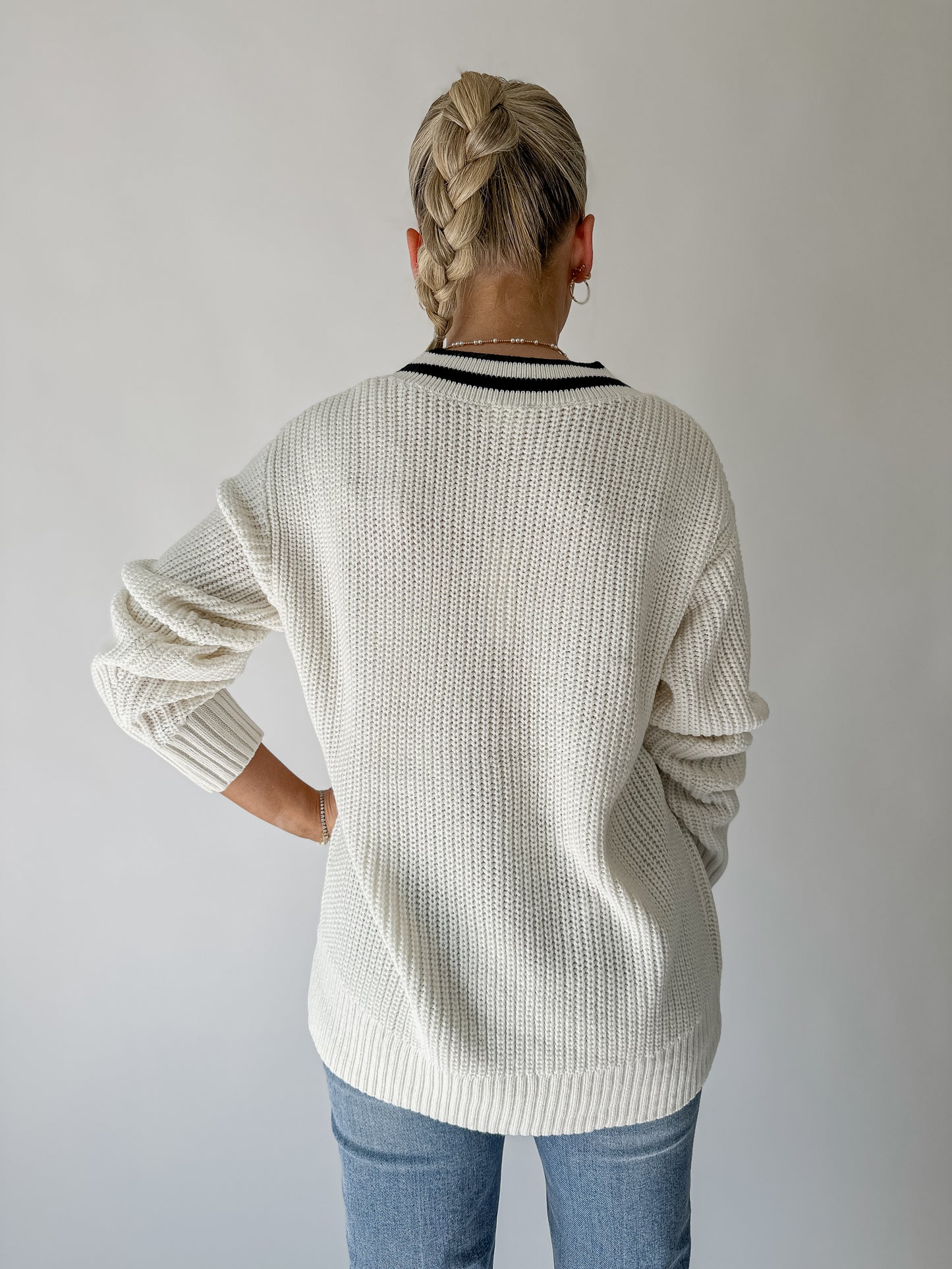 Kyla V-Neck Sweater