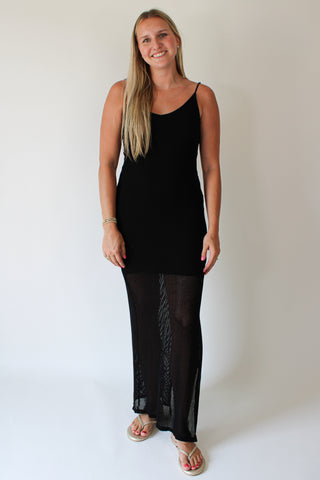 Paloma Mesh Mixed Dress