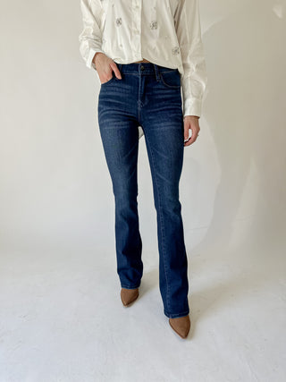 Jaxtyn Mid-Rise Bootcut Denim - Boston