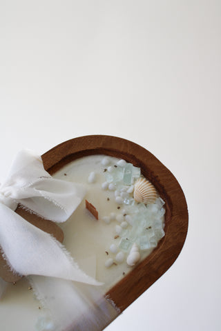 Natural Dough Bowl Candle - Salty Crush