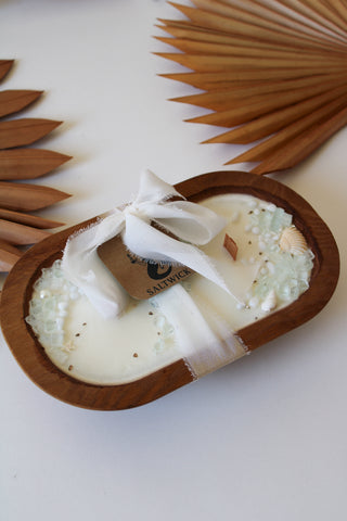 Natural Dough Bowl Candle - Salty Crush