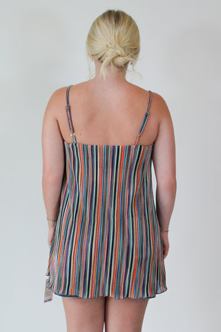 Abby Top - Sundown Stripe