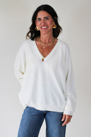 Anything Goes Sweater - Cream