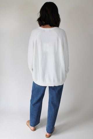 Anything Goes Sweater - Cream