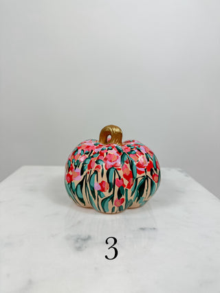 Ashton Elizabeth Hand-Painted Pumpkins