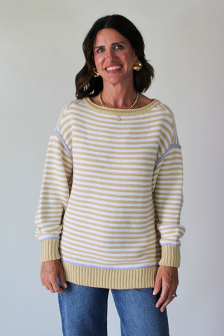 Asher Pullover - Sand Combo