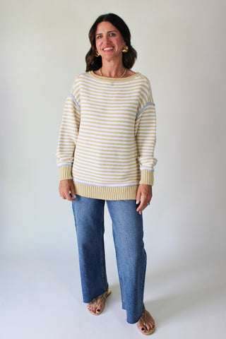Asher Pullover - Sand Combo