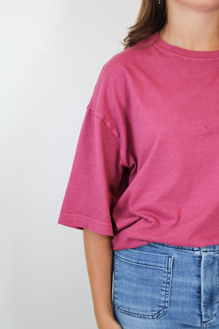 Perfect Oversized Tee - Glass Roses