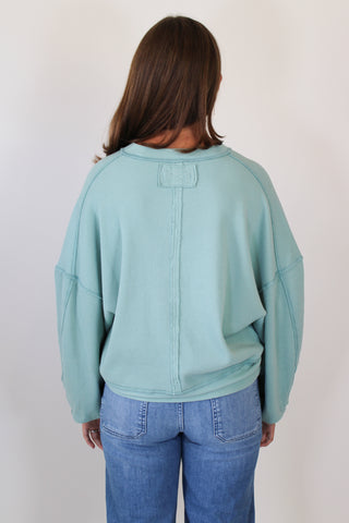 Skyline Thermal Tee - Aqua