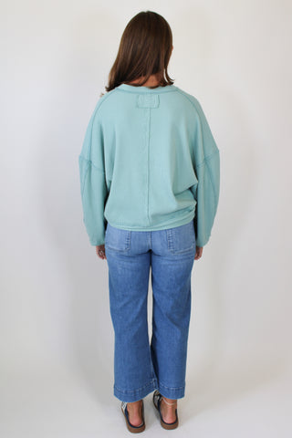 Skyline Thermal Tee - Aqua