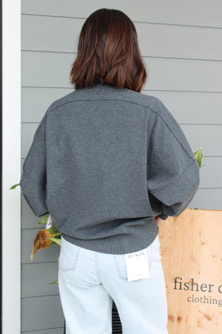 Alma Pullover - Charcoal Heather