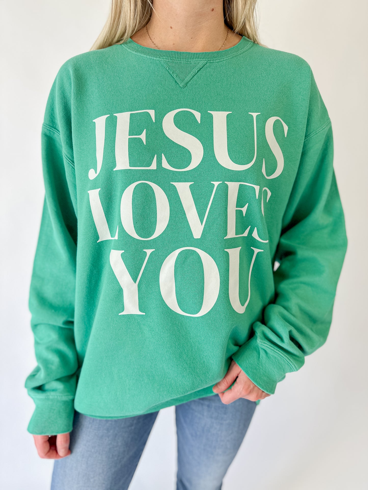 JLY Pullover - Kelly Green