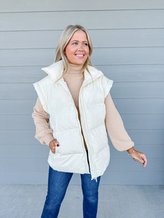 Jenna Oversized Puffer Vest