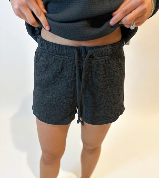 Bonham Quilted Drawstring Shorts