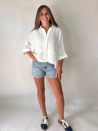 Happy Days Top - Clean Ivory