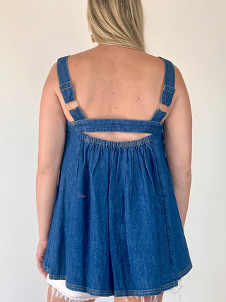 Katie Denim Tunic
