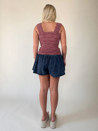 Love Letter Cami-Dreamy Mulberry
