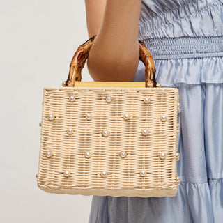 Maxie Pearl Studded Bag