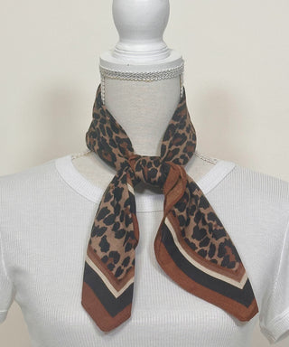 Leopard Bandana Scarf