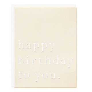 Birthday Chic Greeting Card