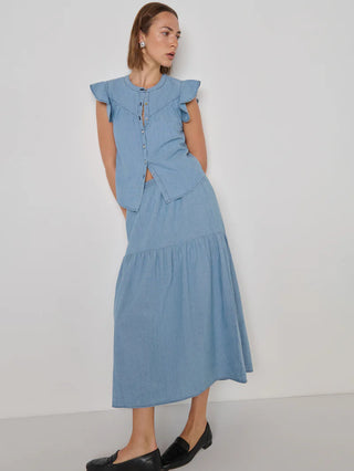 Liza Chambray Skirt