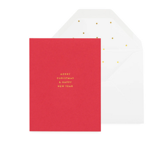 Red Christmas Note Set