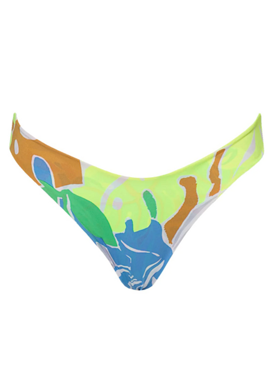 Sublimity Bottom - Neon Leafy