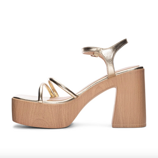 Avianna Platform Sandal - Gold