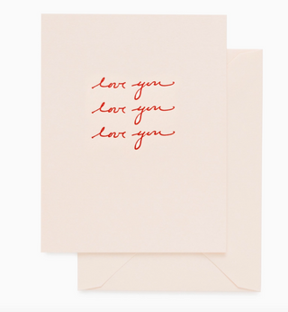 Love You Greeting Card