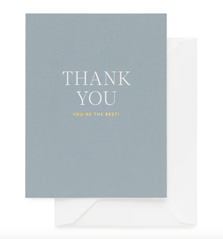 You're The Best Greeting Card