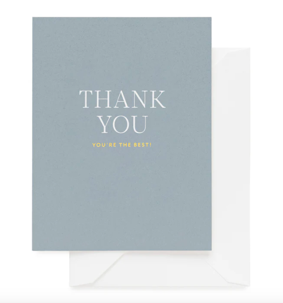 You're The Best Greeting Card