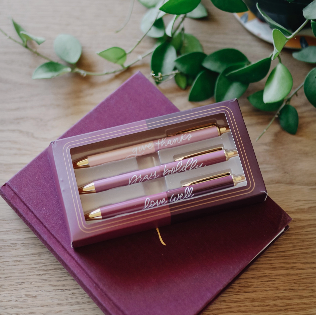 Rose Tone Pen Set