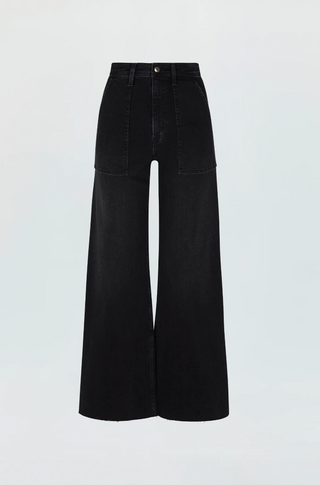 Penny Utility High Rise Wide Leg Denim - Collins