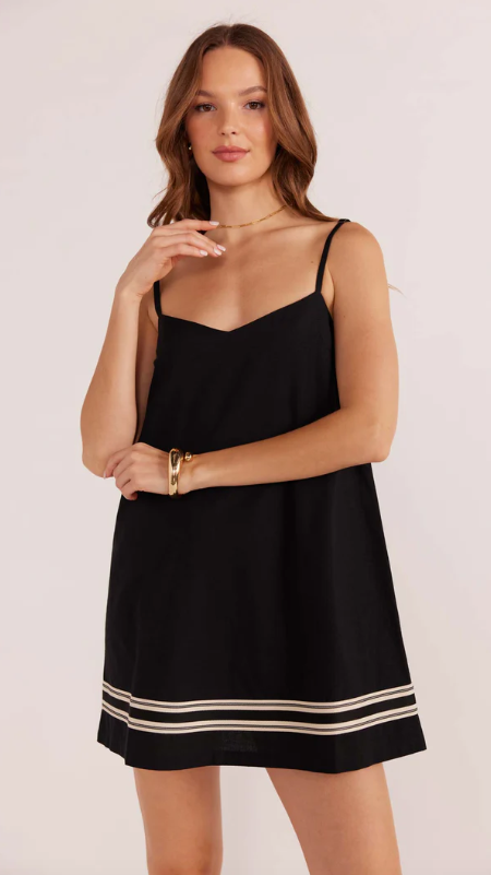 Elki Trim Mini Dress