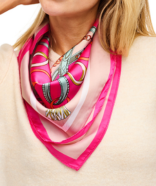 Chain Print Scarf